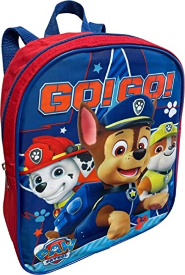 Ruz Paw Patrol Toddle Boy 12 Inch Mini Backpack RedBlue