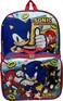 Ruz Sonic The Hedgehog 16 Inch Backpack With Detachable Matching Lunch Box Sonic II