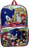 Ruz Sonic The Hedgehog 16 Inch Backpack With Detachable Matching Lunch Box Sonic II