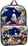 Ruz Sonic The Hedgehog 16 Inch Backpack With Detachable Matching Lunch Box Sonic I