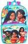 Ruz Moana Girls 16 Inch Backpack With Removable Matching Lunch Box Set MoanaOcean Sisters
