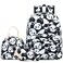 Fuyicat Panda School Backpack Set for Girls 3in1 Kids Teens Elementary Middle School Bags Bookbag with Lunch Bag Pencil Case