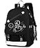 MCWTH School Backpacks for Teen Boys Luminous School Bag Bookbags for Kids Space Rocket