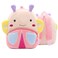 Ladyzone 3D Backpack Zoo Animals Backpacks Plush Bag 10 Book Bag Butterfly