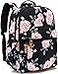 Leaper Waterresistant Floral Laptop Backpack School Travel Bag Bookbags Satchel