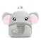 NICE CHOICE Cute Toddler Backpack Toddler Bag Mini Travel Bag for Girl Boy 26 YearsGrey Elephant