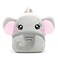NICE CHOICE Cute Toddler Backpack Toddler Bag Mini Travel Bag for Girl Boy 26 YearsGrey Elephant
