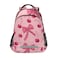 SUABO Bow Cherry Backpack for School Bookbag Kids School Bags Travel Rucksack13L