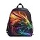 SUABO A Rainbow Dragon Kids School Backpack Toddler Preschool Shoulder Bookbag Kindergarten Elementary School Bag for Small Boys Girls