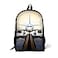 ANYFOCUS Students Backpack17 Bookbag 3D Airplane Print for Age 615 Years Old Teen Girls Boys Kids