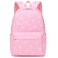 Kimwadalh Pink Bow Backpack for Girls Girls Schoolbag with Large Capacity School Bookbag for Elementary High School