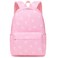 Kimwadalh Pink Bow Backpack for Girls Girls Schoolbag with Large Capacity School Bookbag for Elementary High School