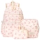 jingyuKJ Coquette Bow Backpack Cute Kawaii Backpack Set Aesthetic Daypack Coquette Rucksack A01 Bow Pink