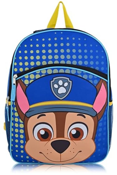 Fast Forward Paw Patrol Toddler Backpack with Chase Design 16 Cartoon School Bag for Boys
