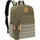 Leaper Geometric Backpack for School Laptop Backpack for Men Women Waterresistant Bookbags Travel Backpack Girls Army Green