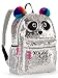 Wonder Nation Panda Sequin Backpack for Girls Panda Backpack with 2 Way Sequins