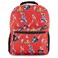 Power Rangers Classic Allover Backpack Red Pink Black Green Yellow and Green Ranger Official School Bookbag Red