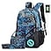 Pawsky School Backpack for Boys 14 Inch Laptop Backpack with USB Charging Port Antitheft Lock Lunch Bag Pencil Case Lightweight Water Resistant Bookbag Daypack