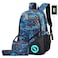 Pawsky School Backpack for Boys 14 Inch Laptop Backpack with USB Charging Port Antitheft Lock Lunch Bag Pencil Case Lightweight Water Resistant Bookbag Daypack