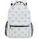 Wamika Blue Bowknot Backpack for School Cute Bow Ribbon Girls Boys Backpack Bookbag Kids Children Teens Backpacks for Age 616 M