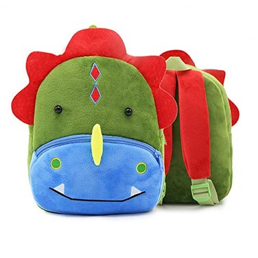 KISSOURBABY Backpack for Girls with MultiPockets School Bookbag Daypack Travel Bag Dinosaur