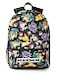 Pok&Atilde;&copy;mon Pokmon Pikachu Charizard Gengar Meowth Backpack in Black Kids Character All Over Print Bag Adjustable Shoulder Straps