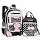VIDOSCLA School Bags for Girls2Pcs Bowknot Students BackpackElementary Princess Bookbag Sets for School