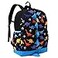 VASCHY Dinosaur Toddler Backpacks Cute Water Resistant Little Boys Backpack Chest Strap for KindergartenRucksack Schoolbag Bookbag for Kids Black