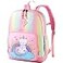 VASCHY Backpack for Little Girls Cute Rainbow Glitter Lightweight Water Resistant Preschool Backpack Bookbag for KidsToddlers Kindergarten School Bag Cat