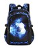 mezhsa Boys Backpack Kids Bookbag Durable Elementary Middle School Bags Soccer 18in XBlue