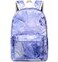 JIANYA Girls Backpack for School Marble Elementary Middle School Bookbags School Bag for Girls