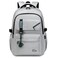 ZHIERNA School Backpack for Boys Middle School Elementary Bookbags for Teens Boys WaterResistant Lightweight Casual DaypackLight Gray