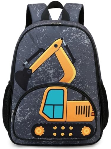LOIDOU Toddler Backpack Boys Kids Preschool Kindergarten School Backpack Book Bag for Daycare Nursery Travel