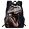 VEEWOW 16inch Jurassic Raptor Backpack Preschool Boys Bag Dinosaur Rucksack D903c