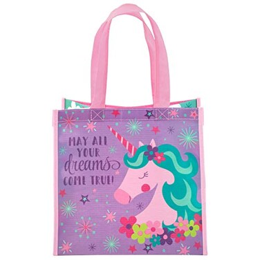 Stephen Joseph Recycled Gift Bag Unicorn Medium