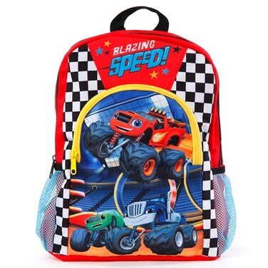 Blaze and The Monster Machines Backpack Boys Backpacks Monster Trunk School Bags for Kids