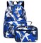 JIANYA Boys Backpack for School Como Kids Backpack with Lunch Box Elementary Back Pack School Bag for boys
