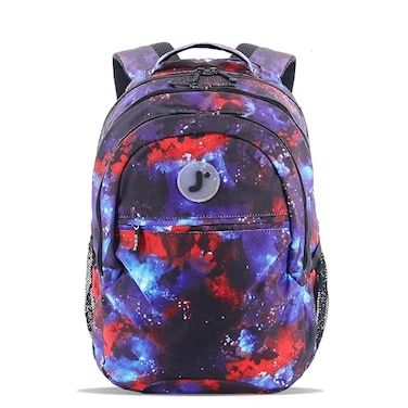 J World New York J World Cornelia Middle School Backpack for Kids Student Laptop Bookbag Galaxy