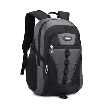 BEFUNIRISE Kids School Backpack For Boy And GirlLarge Capacity High Middle Elementary Primary Students Teens Sports Bookbag Grey