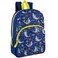 Trail maker 15 Inch Kids Backpacks for Boys Girls Preschool Kindergarten Elementary School Backpacks with Adjustable Padded Straps Seafaring Sharks