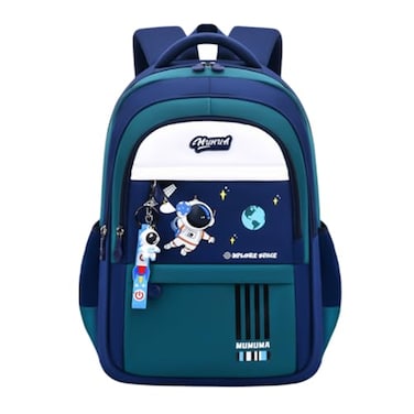 MITOWERMI Astronautspace Backpack for BoysGirls Elementary Middle School Bookbag Backpack for Girls Kids Lightweight Back Pack Bluegreen