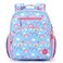 mibasies Kids Backpack for Girls Girls Backpack 58 Kindergarten Elementary School Bookbag for Girl Rainbow Blue