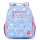 mibasies Kids Backpack for Girls Girls Backpack 58 Kindergarten Elementary School Bookbag for Girl Rainbow Blue