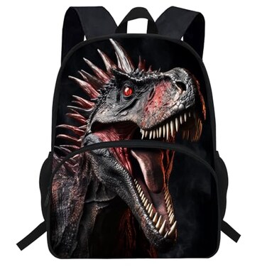 VEEWOW 16inch Dinosaur Bag Spinosaurus Backpack Children School Bags D901c