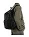 BJLFS Black School Backpack for Girls Women Waterproof High School Book Bag Cute Backpack for Men Teens Boys Small Lightweight Simple Basic Middle School Back Pack Daypack Mochilas Escolares para