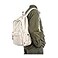 BJLFS White School Backpack for Girls Women Waterproof High School Book Bag Cute Backpack for Men Teens Boys Lightweight Mini Classic Basic College Backpack Middle School Back Pack Daypack