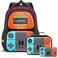 Tongtai School Backpacks For BoysKids Gamer Backpack With Lunch Box Pencil Case SetBoys Bookbag For Elementary Middle School17Video Game Schoolbag For Kid Boy
