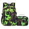 Yvechus Camo Backpack Set with Lunch Bag Lightweight Waterproof School Backpack Bookbag for Boys Girls CStyle Camo Green
