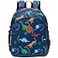 JinBeryl Toddler Backpack for Boys or Girls Little Kids Backpack for Preschool or Kindergarten Dinosaur Navy Blue Small
