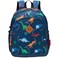 JinBeryl Toddler Backpack for Boys or Girls Little Kids Backpack for Preschool or Kindergarten Dinosaur Navy Blue Small